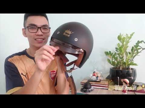 Review Mũ Bảo Hiểm Kính Âm Hot Trend Hiện Nay - Royal M139 Kính Âm - Thanh Nam TV