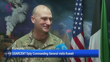 USARCENT Dpty Commanding General visits Kuwait