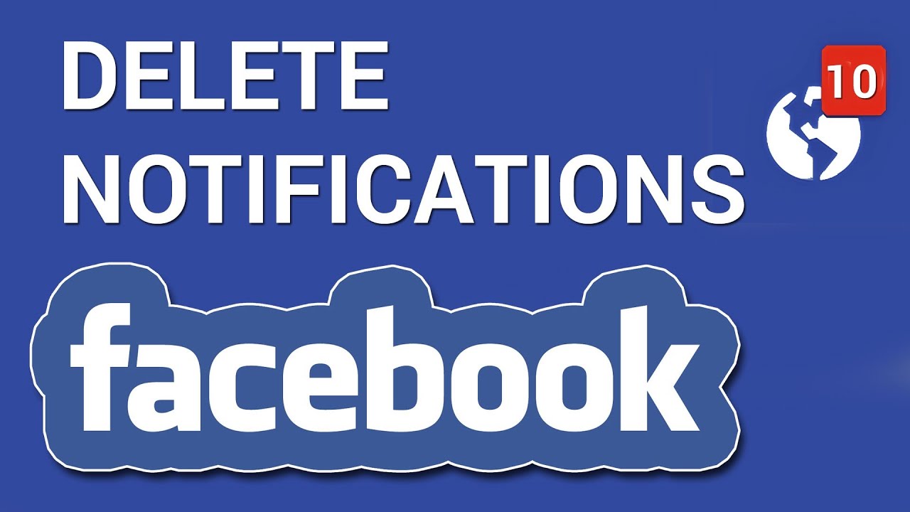 How to Delete Notifications on Facebook