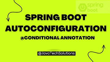 How Spring Boot auto-configuration works | @Conditional annotation | Disable auto-configuration