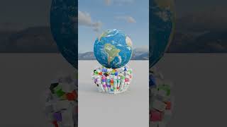 planet dropping | Solar System Planet Size Comparison 3D #animation  #planet #starcomparison