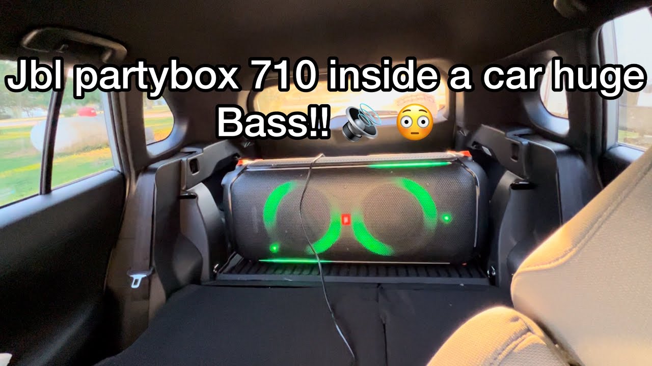 Would something like this work for jbl partybox 710 in car.Ik the