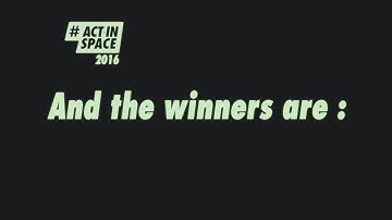 Happy Fleet, #ActInSpace 2016 winner