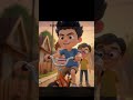 sepeda adiku dan rasyid yang usil #animasi3d #shortvideo