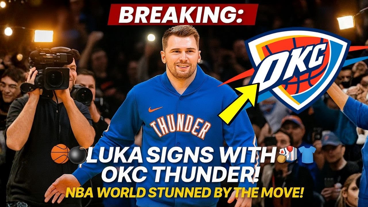 JUST HAPPENED! OKC THUNDER STUN MEDIA WITH LUKA DONČIĆ SIGNING! | OKC Thunder News Today