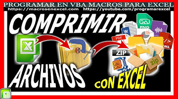 188 ❤️ Macro Para COMPRIMIR 🔥 ARCHIVOS con EXCEL