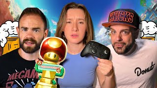 Teaching YouTubers How To Play Beerio Kart... (it was rough)