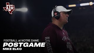 Notre Dame Postgame: Mike Elko