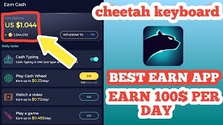 EARN 100$ per day just typing | cheetah keyboard | best earning app | Tamil Tech Source screenshot 4