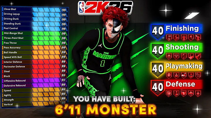 *NEW* BEST 6'11 CENTER BUILD - BEST CENTER BUILD IN NBA 2K26