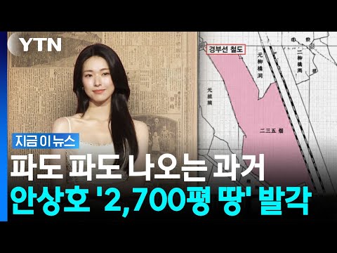 하영 증조부의 신들린 <strong>투자</strong>?…안상호 소유 2700평 땅 기록 '파묘' [지금이뉴스] / YTN