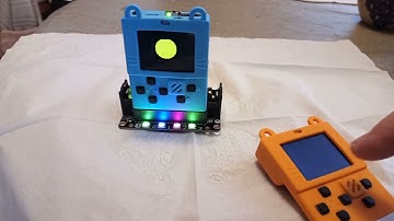 Meowbit/SDWireless, Multiple Button Press,UFO1,MakeCode Arcade, StarshipFantasyFactory