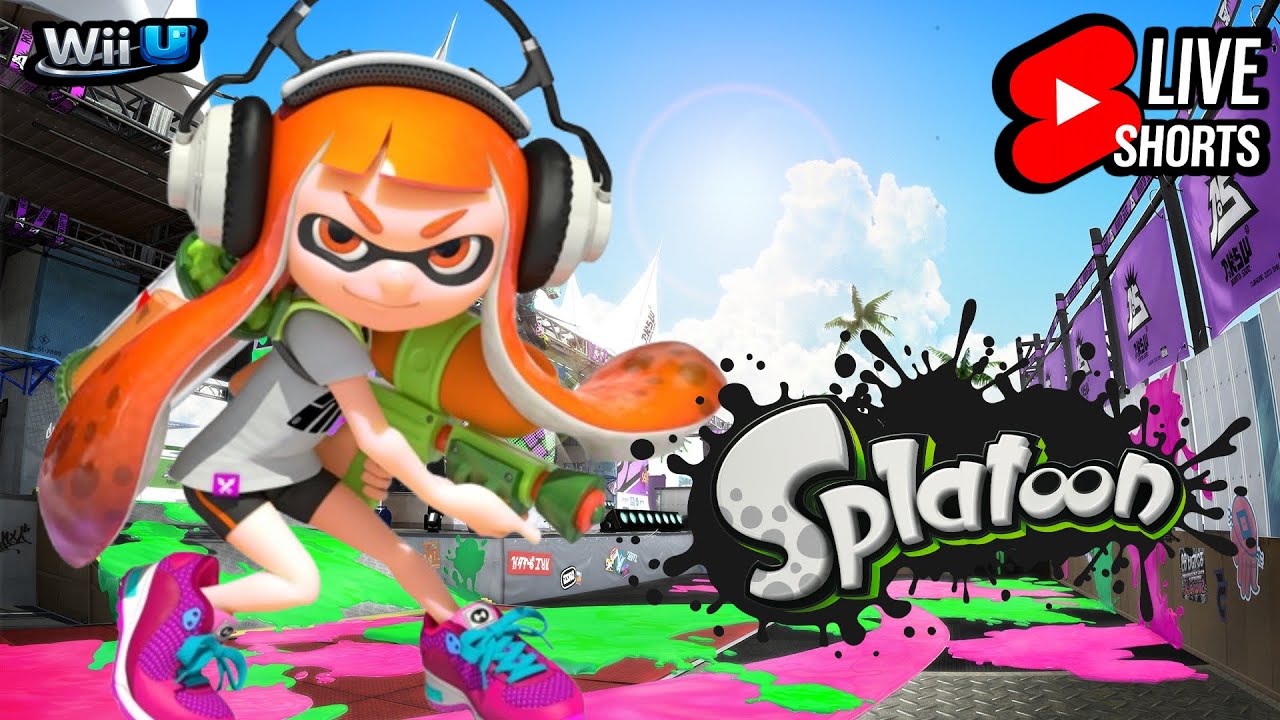 🔫 Splatoon 1 ONLINE no Wii U!Guerra de tinta ao vivo direto do clássico da Nintendo 🎨🐙