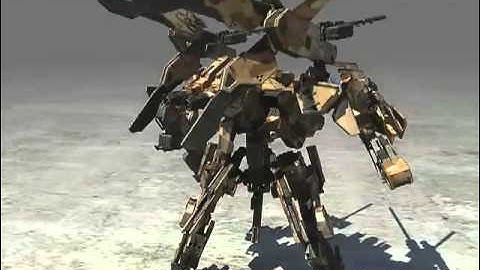 3d robot sci-fi mech