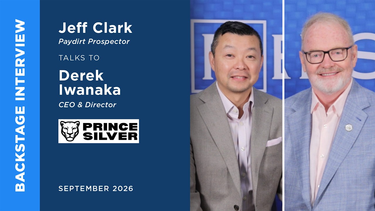 Derek Iwanaka of Prince Silver Corp. talks to Jeff Clark | Metals Investor Forum Sept. 2026