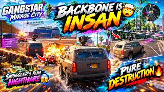 Backbone Is INSANE 🤯 | Smuggler’s Run Nightmare 🔥 | Gangstar Mirage City screenshot 2
