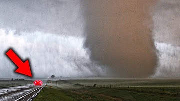 Ik kwam te dicht bij deze tornado