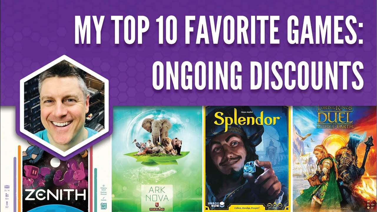 Топ-10 любимых игр с постоянными скидками