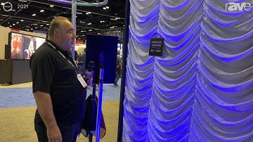 InfoComm 2021: Drape Kings Illuminates Modular Austrian Drapes