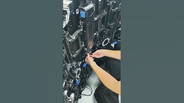 Rental LED screens that support quick installation! #leddisplay #ledscreen #ledwall #eagerled