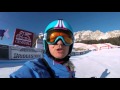 So fühlt es sich an, die Abfahrt von Cortina D'Ampezzo herunterzurasen | Sportschau