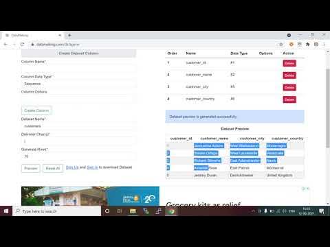 Free Online Random Data Generator | Mock-up Data for Data Analysis ...