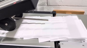 Stago FZM340 paper folding machine