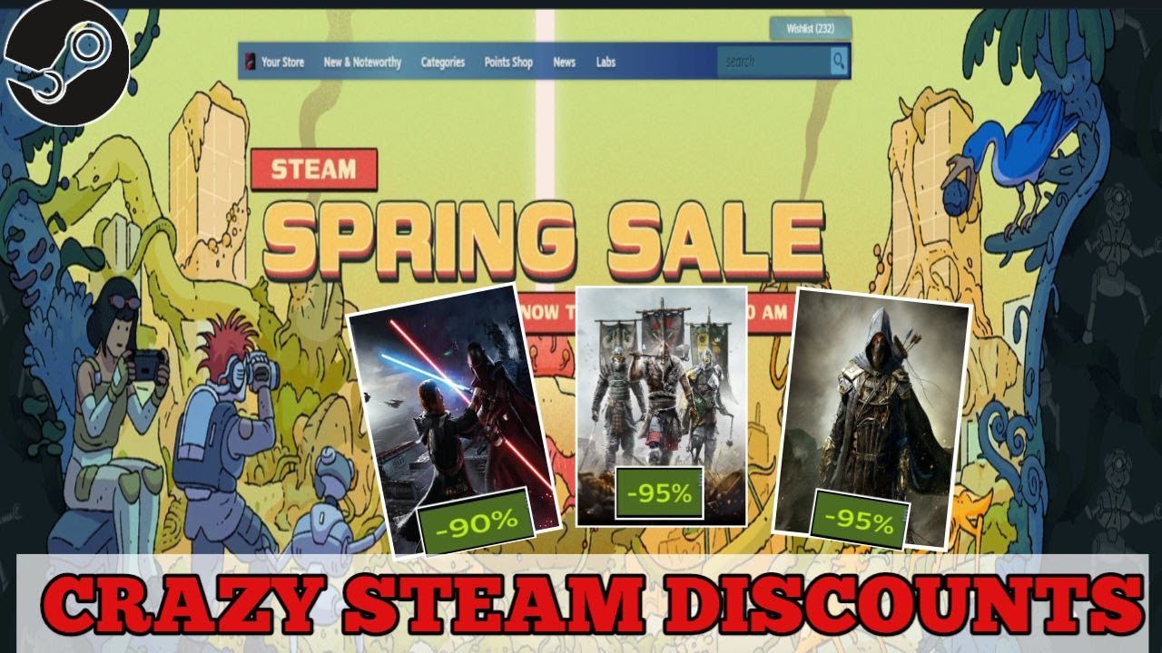 BEST deals of STEAM SPRING SALE 2025 | CRAZY DISCOUNTS and HISTORICAL ...