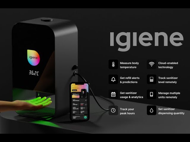 Igiene - World's Smartest Sanitizer Dispenser