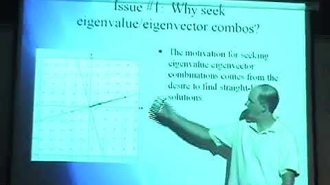 Linear Systems, Part 3 (Overview of the "Eigenmethods"...lol  :-) )
