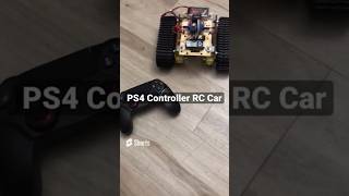 DIY RC Tank with PS4 Controller and esp32#shorts #hashincludeelectronics