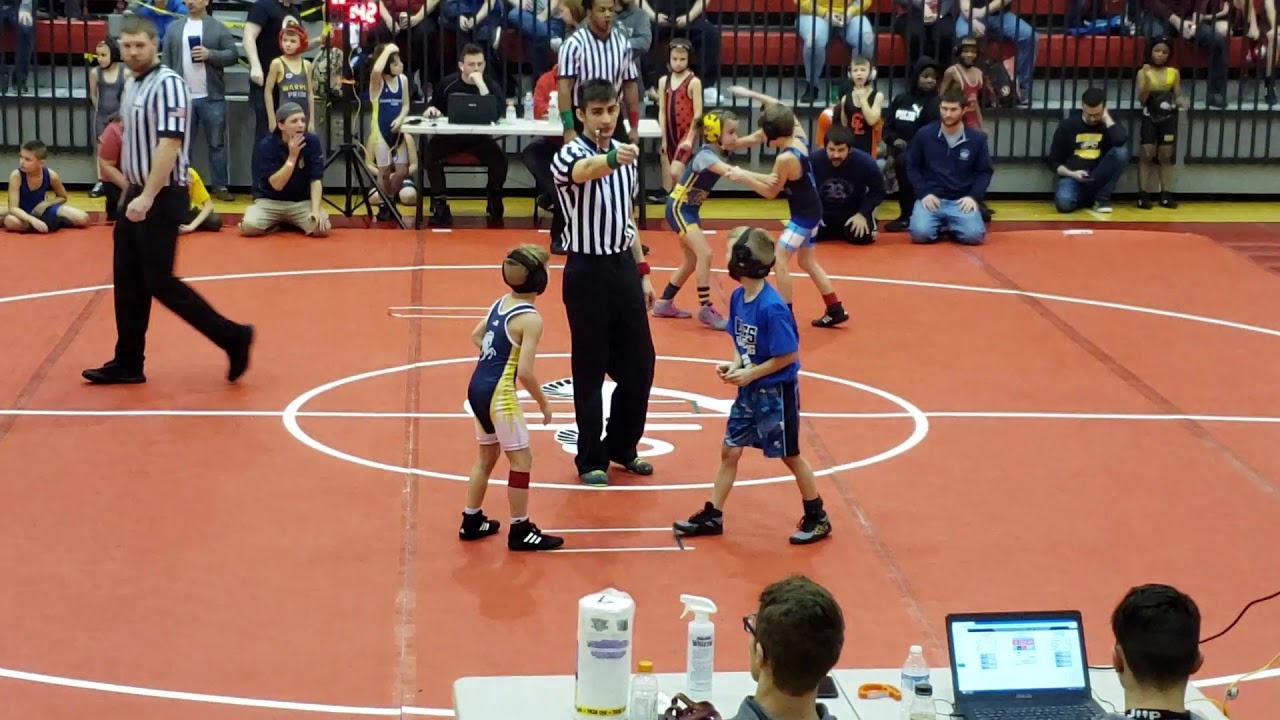 Frankie's first wrestling match - Anchor Bay