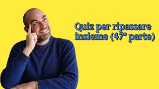 Quiz 47 di ripasso per il TFA e il concorso docenti #pedagogia #psicologia #tfa #ripasso