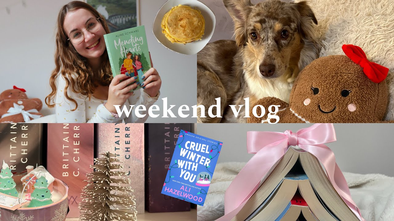 Weekend Vlog: die ersten Weihnachtsvibes, Winterbücher & Weihnachtsdeko 🎄⭐️🎀