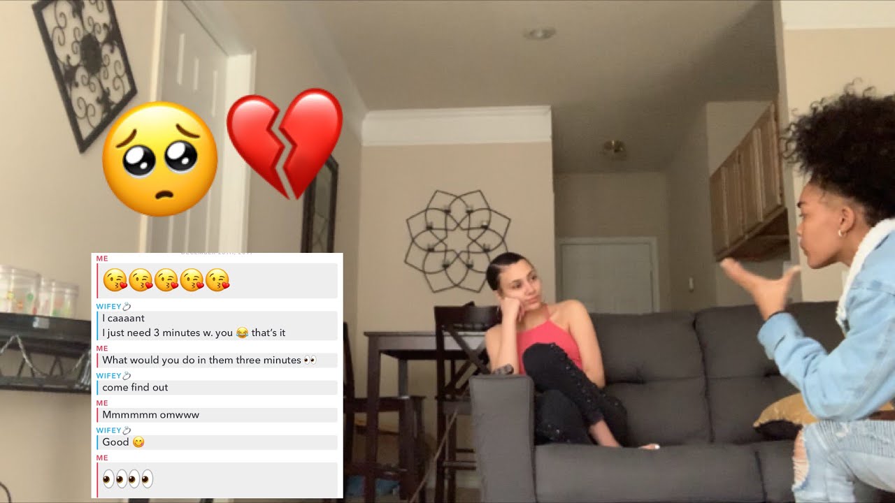 Caught Girlfriend Cheating On Snapchat Prank Kayla And Sye Youtube