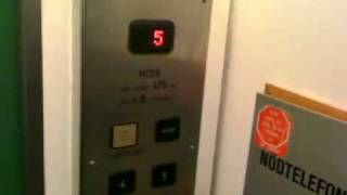 (2010) OTIS Bitsa? (MB: Thyssen) Traction Elevator @ Kaptensgatan 15, Stockholm, Sweden!