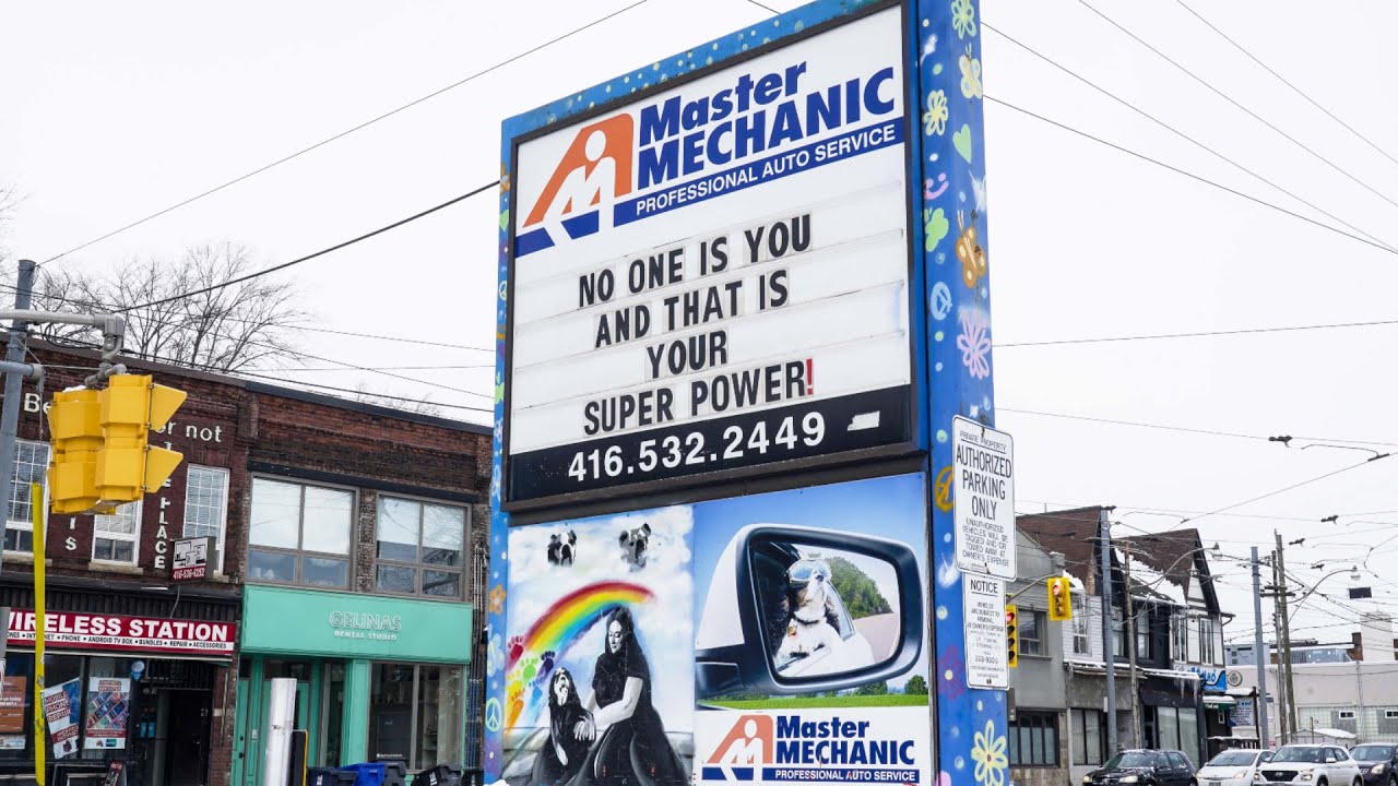 This mechanic shop in Toronto uplifts the city with their positive
