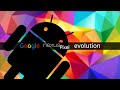 Google Nexus/Pixel evolution