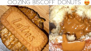 Stuffed Lotus Biscoff Donuts- Quick And Easy Nargis Kitchen