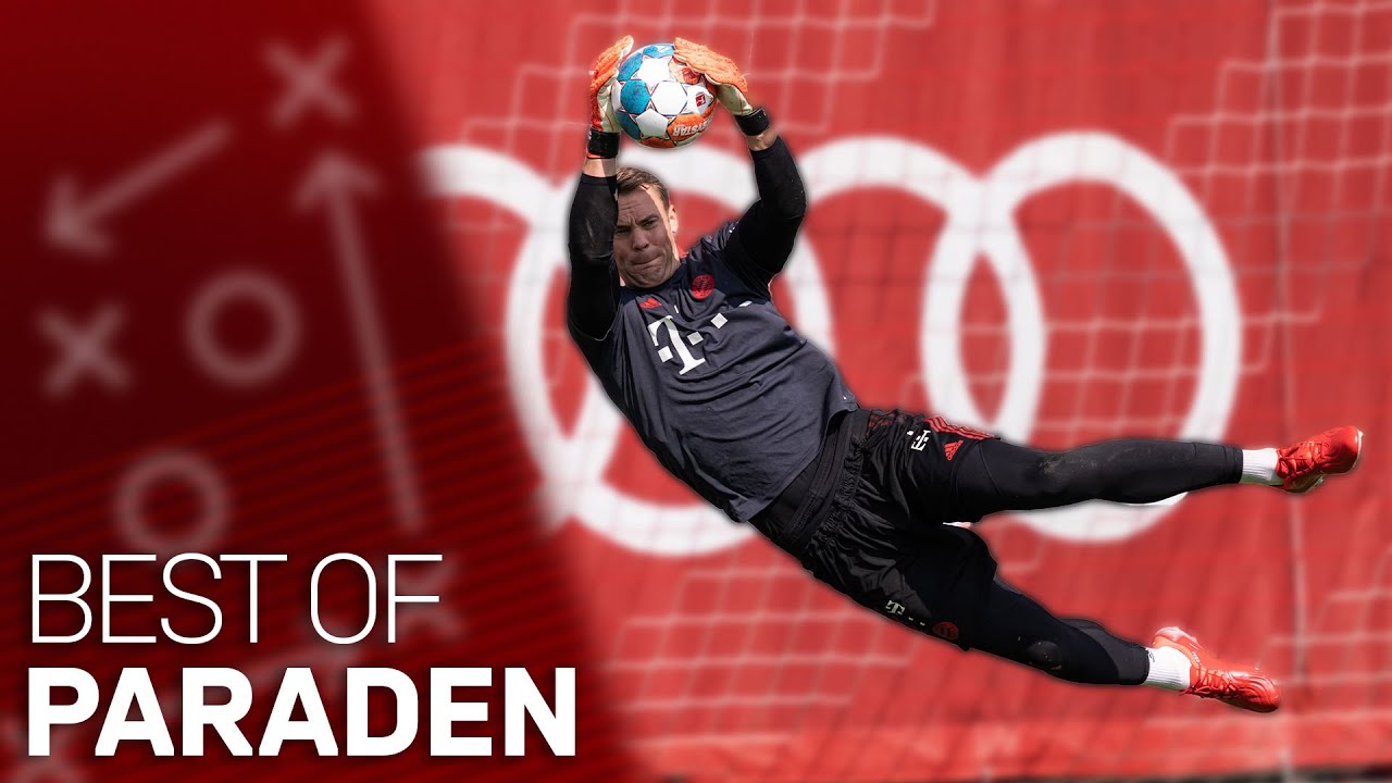 Best of Paraden | Neuer, Ulreich und Co. im FC Bayern Training - YouTube