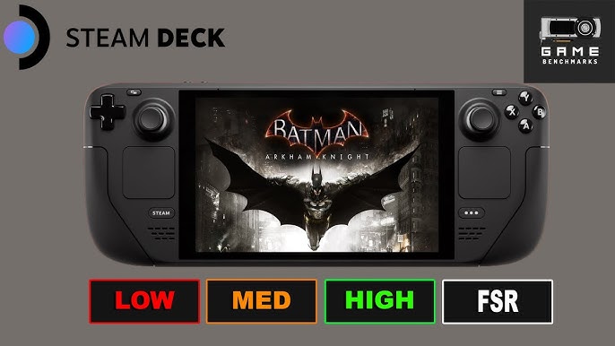 Steam Deck Gameplay - Batman: Arkham Knight 40 FPS - Unsupported