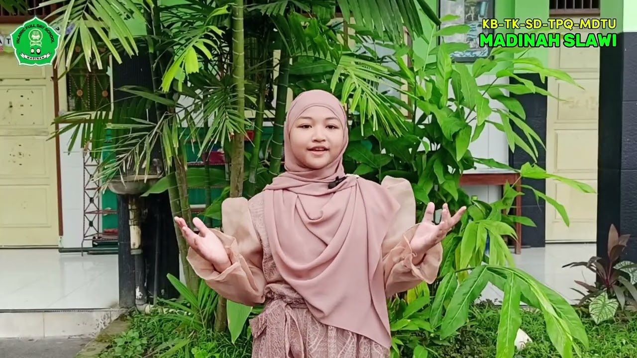 Kultum Ramadhan hari ke-3 Zahra Aulia Salsabilla Santri SD Madinah Kelas 5