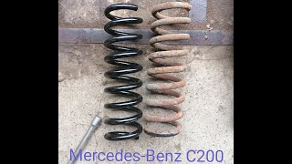 видео: Замена задних пружин мерседес картинка: Замена задних пружин мерседес