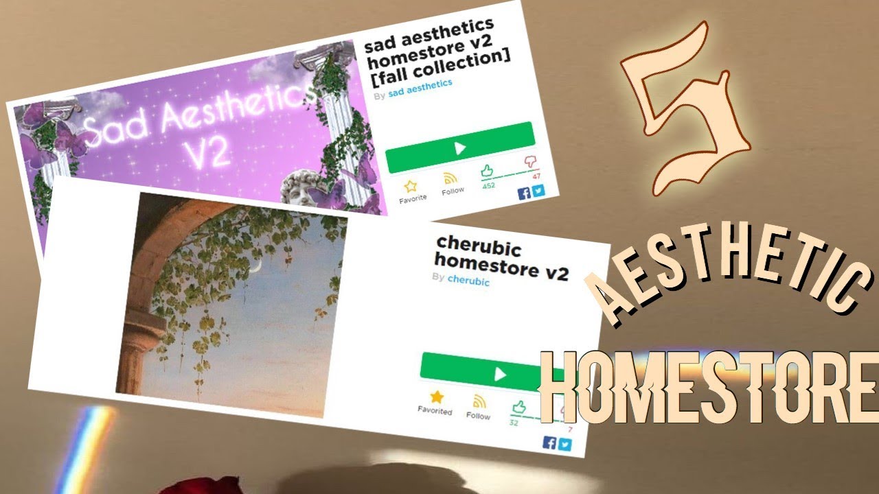 Best Roblox Aesthetic Homestores By Maisby - toxic aesthetics homestore roblox