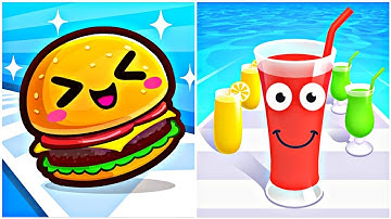 Food Run Vs Juice Run Game Walkthrough Gameplay Android Ios All Level Gameplay