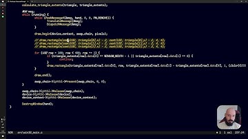 C99 Software Renderer Triangle Rasterization