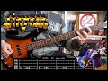STRYPER - The rock that makes me roll (BASS cover with TABS) [lyrics + PDF]