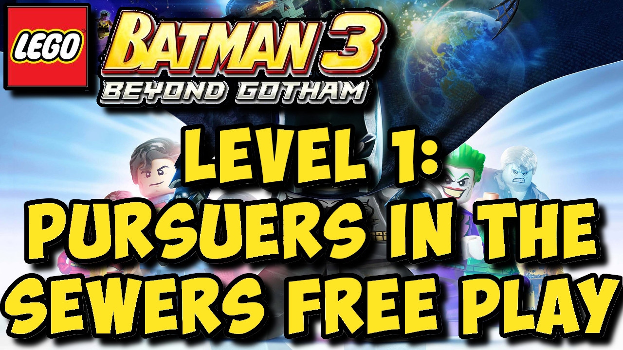 Lego Batman 3 Beyond Gotham Walkthrough Part 1 - Pursuers in the