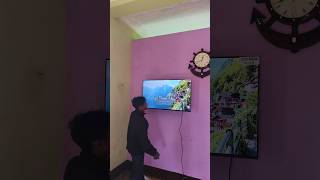📺 55 Inch Ka LG Ka TV Instlion #youtube #tv #shorts #ytshorts #youyobeshort #Ganesh-Ac-78