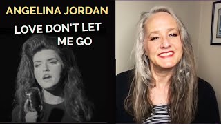 Voice Teacher Reaction to Angelina Jordan - Love Don&#39;t Let Me Go